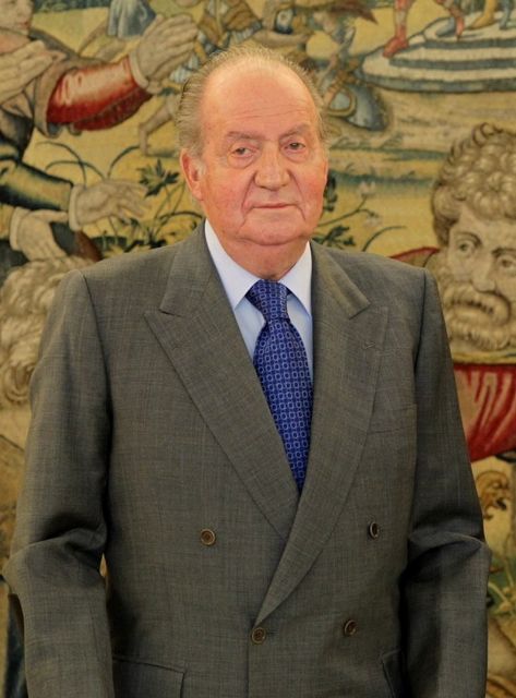 Juan Carlos I — batalla de aura de España