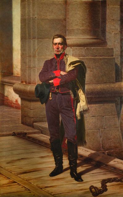 José Gervasio Artigas — batalla de aura de Uruguay